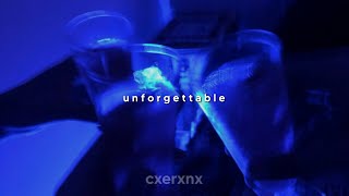 french montana ft. swae lee - unforgettable (slowed + reverb)
