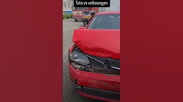 Tata 2024 VS Volkswagen Polo | Agwada Piche Ku Chla Gya 😂. #trending #shorts #reels #youtubeshorts