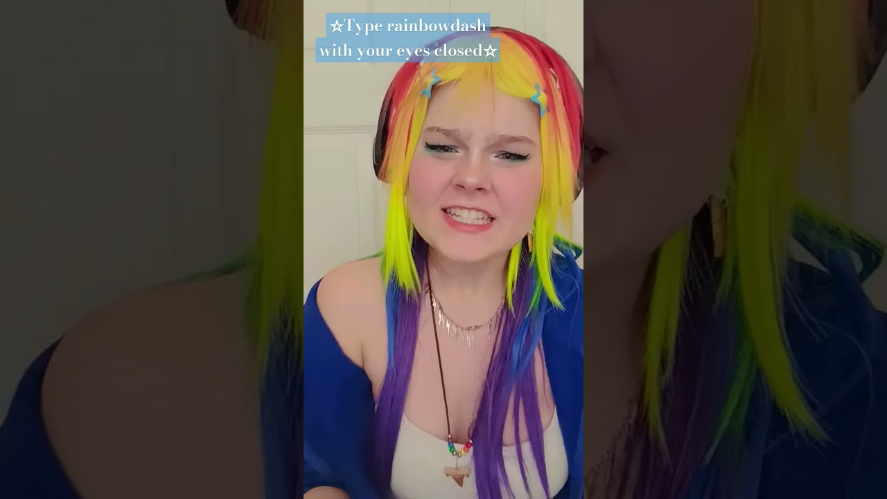 Love this song #trending #cosplay #mlp #rainbowdash #fyp #relatable #anime #animecosplay #viral