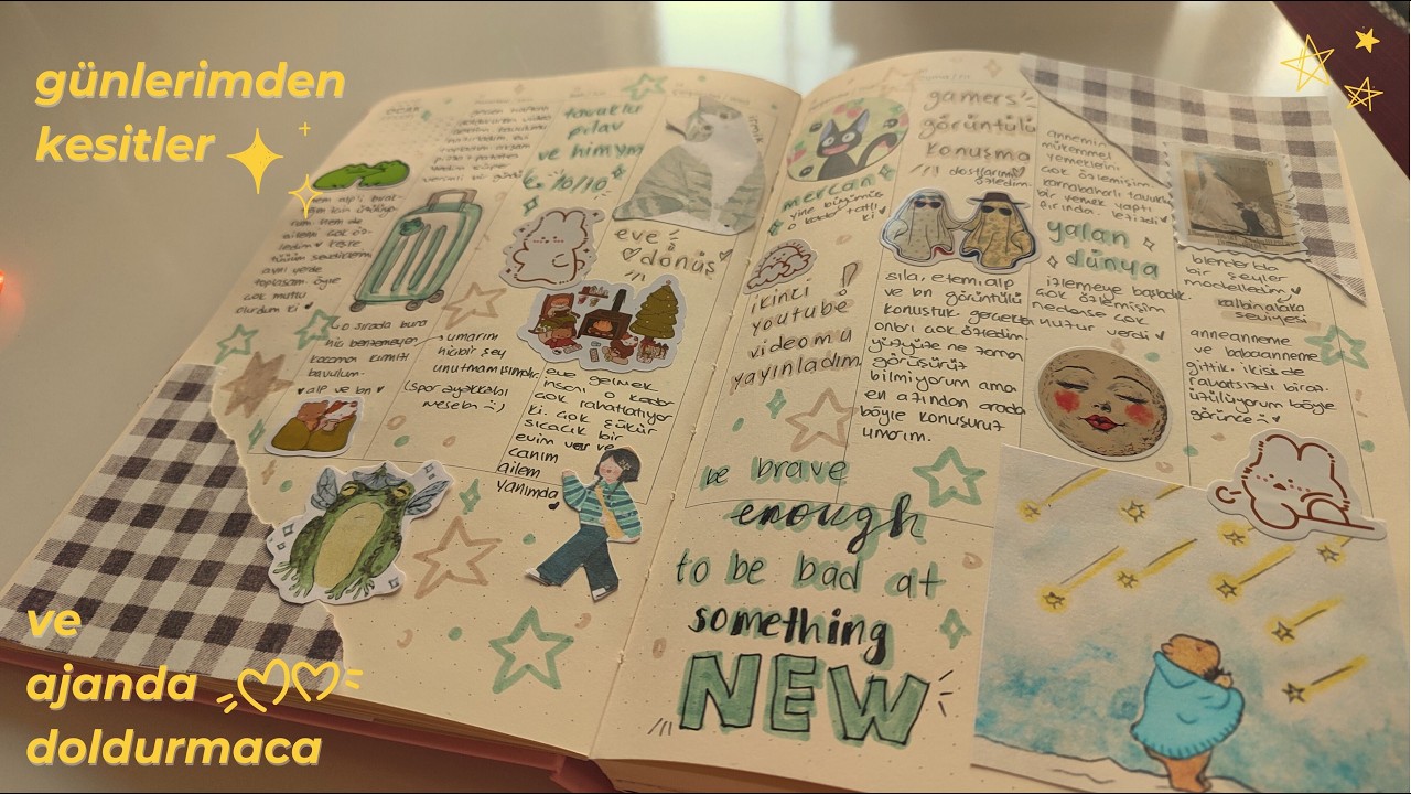 günlerimden kesitler + ajanda dolduralım ☕