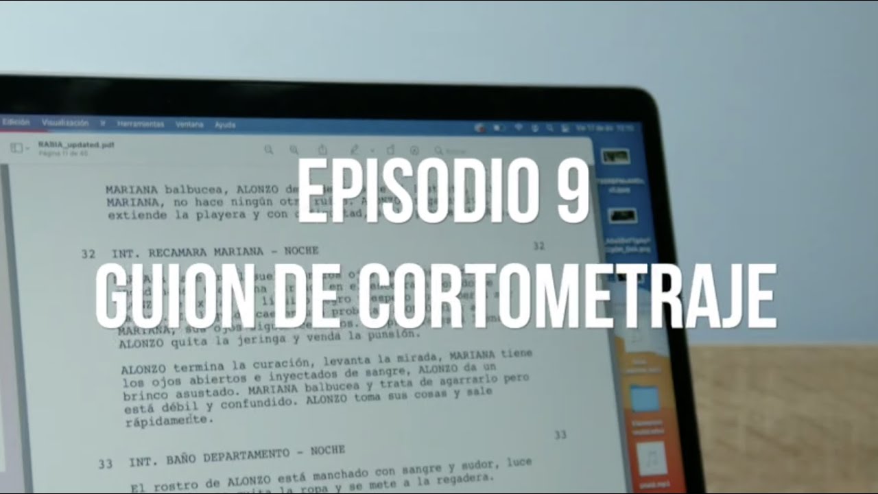 CÓMO ESCRIBIR UN GUION DE CORTOMETRAJE - Terapia de guion 