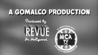 Revue Studios / MCA TV Limited logos (1957) [Gomalco Productions]