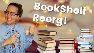 Lets Get Cozy & Chat while I reorganize my bookshelf!