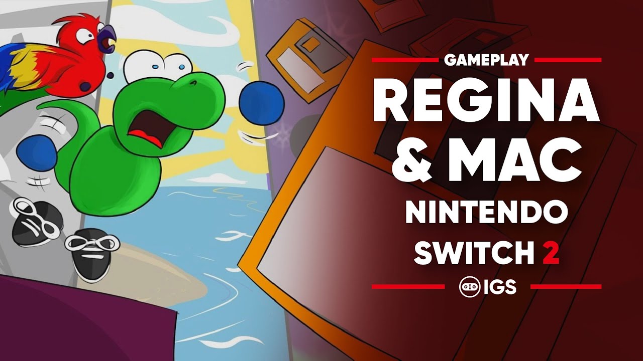 Игровой процесс Regina & Mac на Nintendo Switch 2