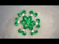 How to make Mini Christmas Wreath Ornament | Pipe Cleaner | Christmas Decorations | pipe cleaner diy
