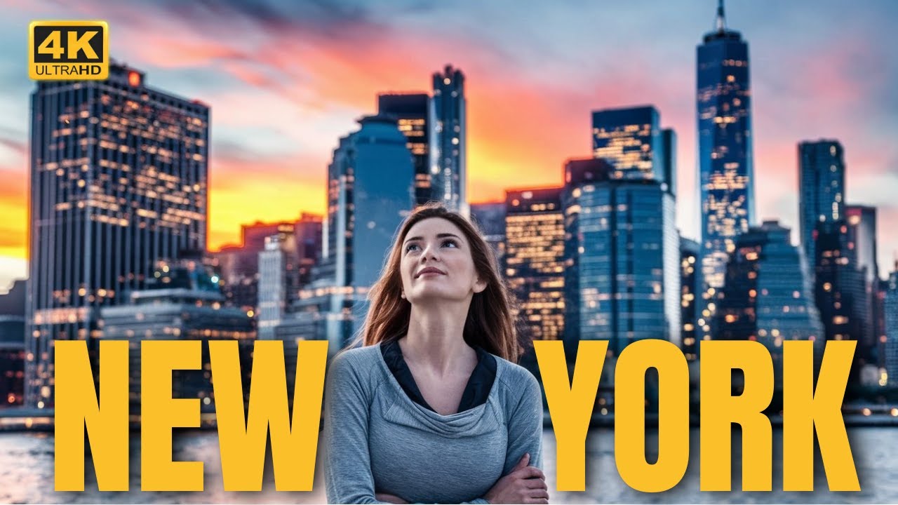 20 Best places in NEW YORK City 4k Hd - YouTube