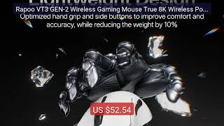 Rapoo VT3 GEN-2 Wireless Gaming Mouse True 8K Wireless Polling Rate... — Top Rated 2026 | Buy Now!