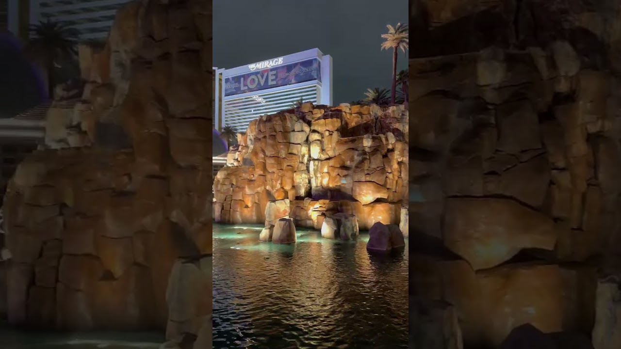 The Volcano Show at the Mirage! 