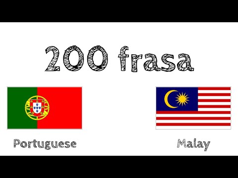 200 frasa - Bahasa Portugis - Bahasa Melayu