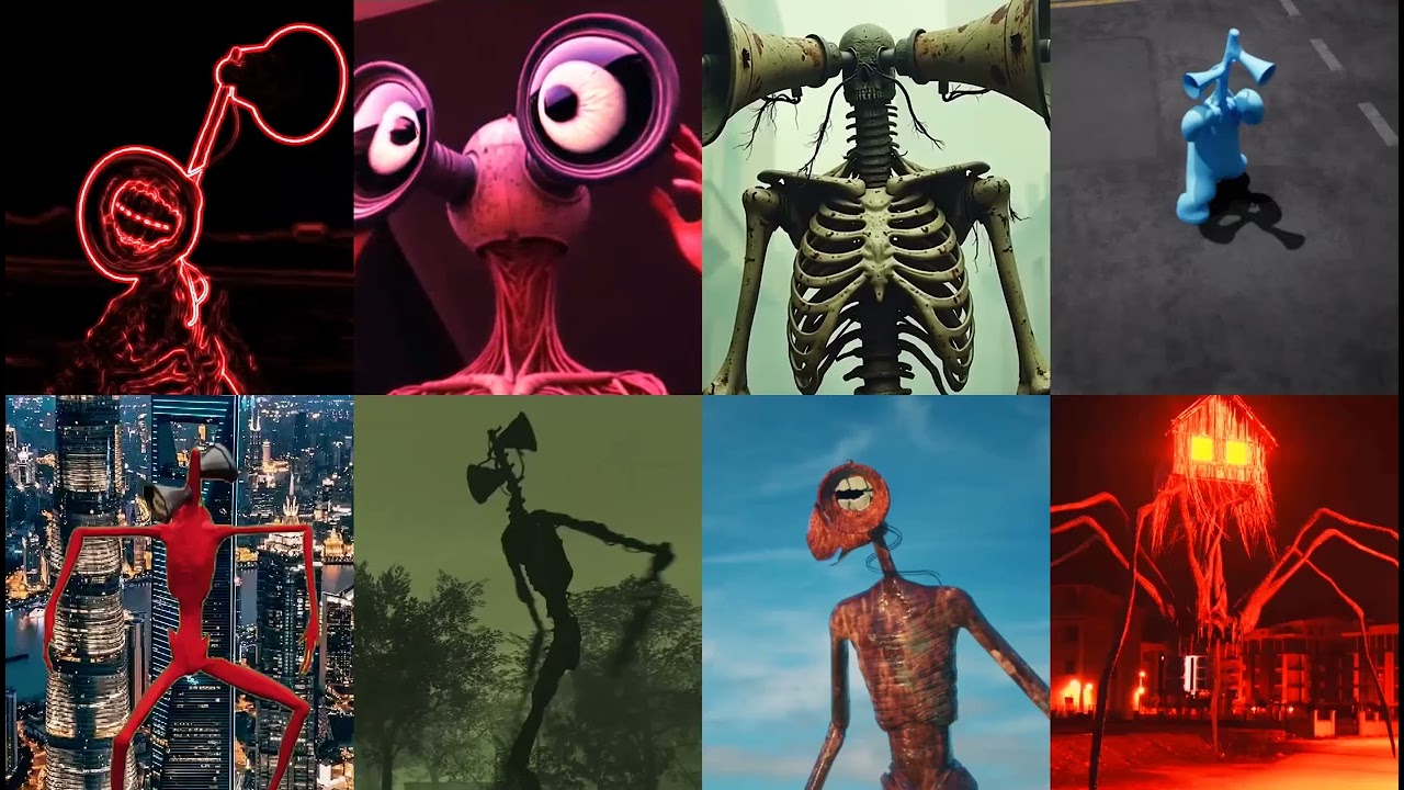 Mix - Siren Head New Coffin DanceMemeSong Cover 