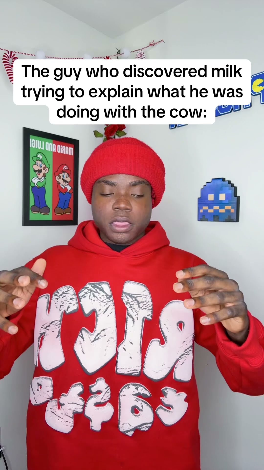 Bro can’t explain himself ?