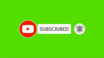 Tombol Subscribe Green screen