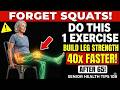 FORGET Squats! Do THIS 1 Exercise to Build Leg Strength 40x FASTER After 65   Senior Health Tips 108