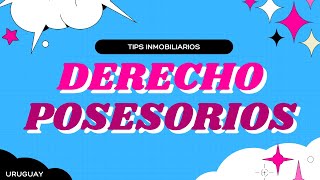 Contrato 013 Derecho Posesorio En Uruguay