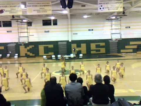 KCHS Dance Team State Dress Rehearsal 2010