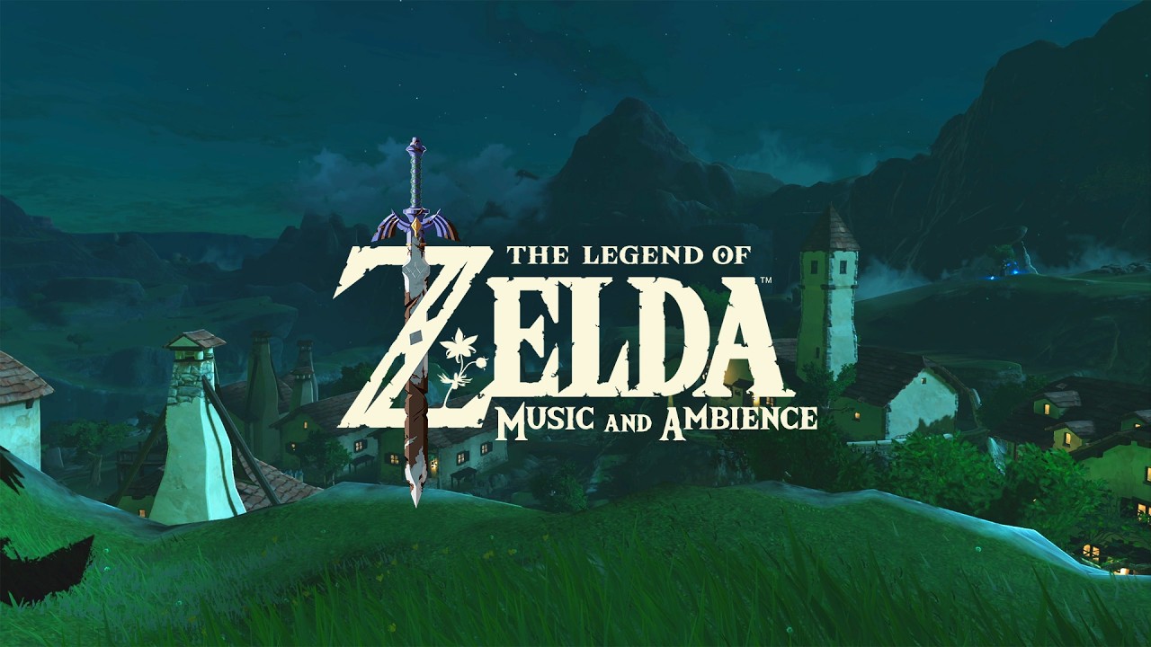 pov: it’s raining softly in hateno village... (relaxing zelda music & rain ambience)