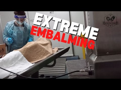 Attending your own funeral - extreme embalming