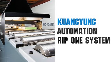 KuangYung Automated 3D Image Scanning System + Rip Saw - Rip One
