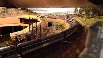 Prototype HST pulling out of station