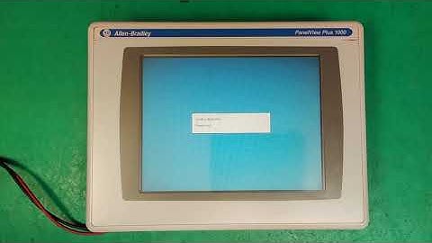 408653 - Allen Bradley PanelView Plus 1000 - 2711P-T10C4D1 - 17743734