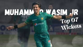 Top 10 wickets of Muhammad Waseem Jr I Muhammad Wasim Jr Bowling I Sports News