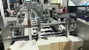 Rolam LC-1100/GS-1100 Crash Lock bottom folder gluer 4/6 Corner gluer