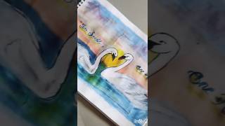 {Two Souls}#art@AishuArtCafe   #drawing#painting#dhurandhar #shortvideo#gehrahua#swan