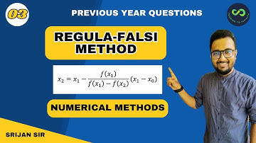 Regula-Falsi Method | False Position Method | Solution of Algebraic & Transcendental Equation