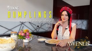 Dumplings with cottage cheese