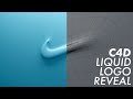 Liquid Logo Reveal Tutorial - Cinema4d & Octane