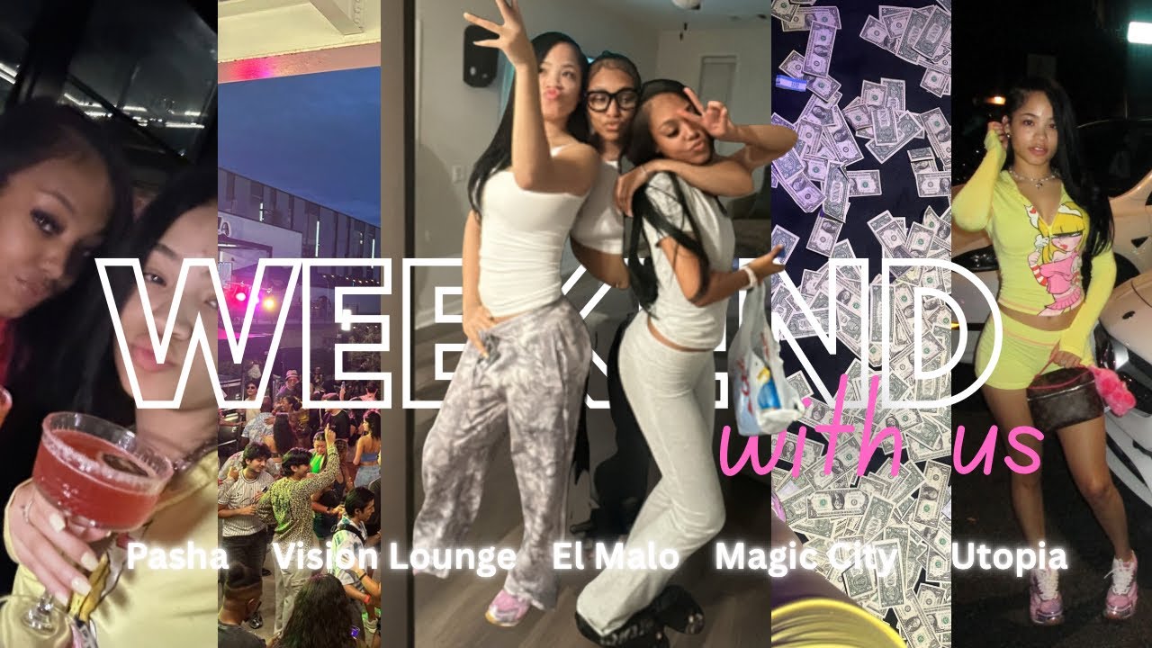 Zaria & Jr Birthday Wknd: Pasha Restaurant, Magic City, Vision Lounge, El Malo, Utopia, & more..