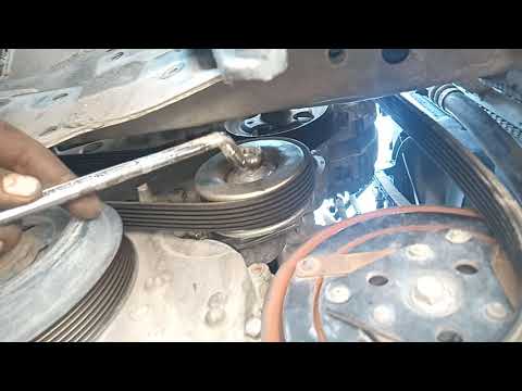 nissan x-Trail fan belt| how to put engine belt nissan xtrail  ..