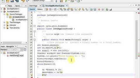 convert a binary number to a Octal number in java