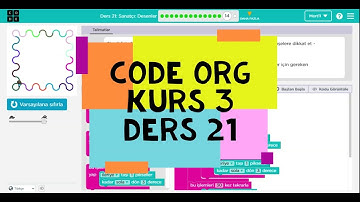 Code Org Kurs 3 Ders 21 Cevapları Sanatçı Desenler - Code.org Ders 21 Cevapları