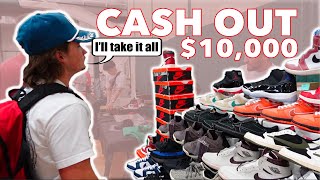 SPENDING $10,000 IN 15 MINUTES AT A SNEAKER EVENT!