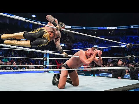 Gunther vs Rey Mysterio SmackDown 11/4/2022 Highlights