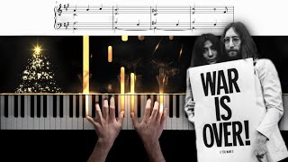 John Lennon - Happy Xmas (War Is Over) - Piano Cover + Sheet Music