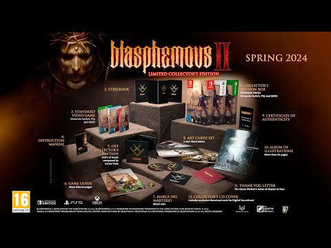 Blasphemous 2 Limited Collector's Edition - Official Trailer for NSW  PS5 | XBOX