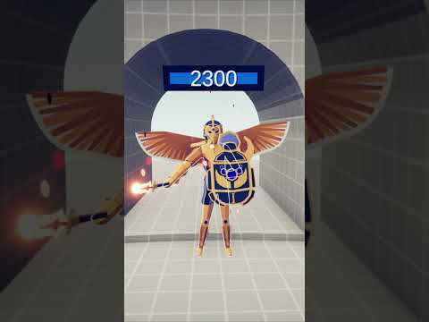 CLUBBER vs WARRIOR OF RA | Totally Accurate Battle Simulator #shorts #tabs #vs