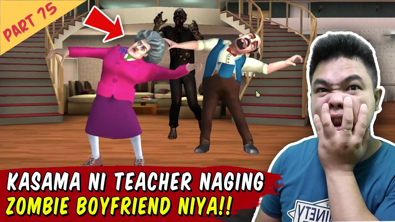 Zombie na si Teacher! - Scary Teacher Part 75 - YouTube