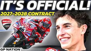 Ducati Just Announced The NEW MARC MARQUEZ CONTRACT For 2027 & 2028 In The 850cc Era! | MotoGP 2026 screenshot 3