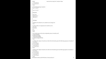 Insertion Sort, Assignment Questions, exam, test, quiz questions for practice for insertion sort