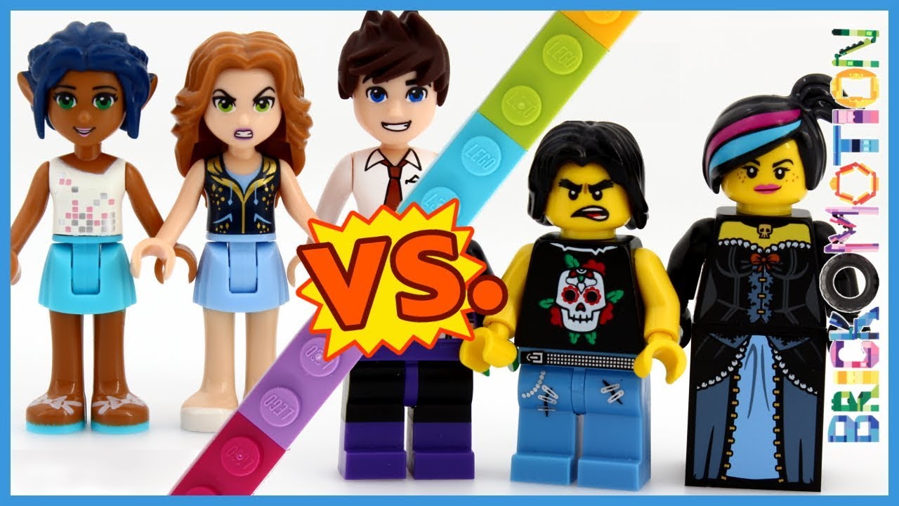 Dolls vs. Figs Bodylicious a LEGO comparison battle YouTube