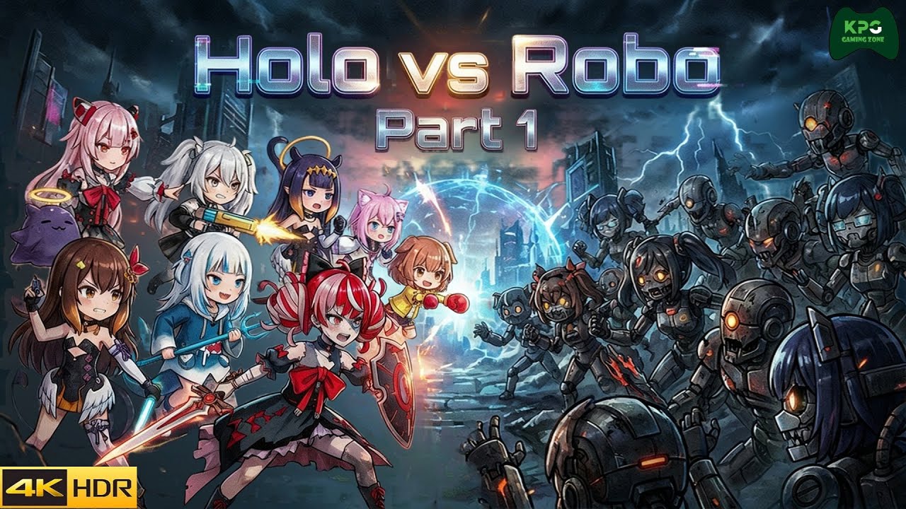 Holo vs Robo - Walkthrough Full Gameplay 4K 2160p 60FPS HD | Part 1