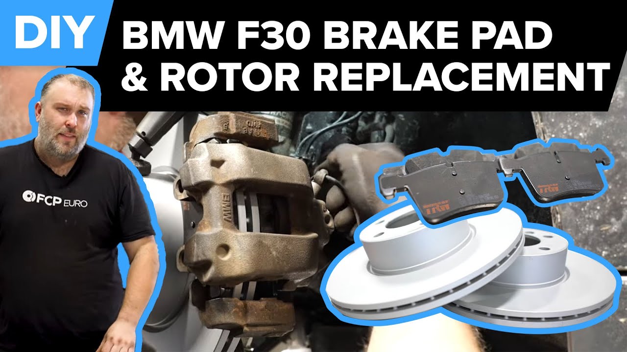Bmw F30 Front Brake Pad \U0026 Disc Replacement Diy (Bmw 2-Series, 3-Series, \U0026 4-Series)