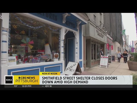 There is money to solve this problem: Homeless shelter on Smithfield Street closes