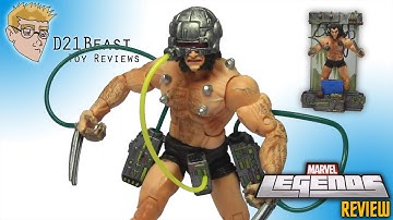 Marvel Legends "WEAPON X" WOLVERINE Figure Review - Series VII
