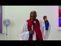 holy Communion Sunday service by rev overseer Duncan