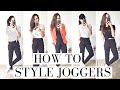 How to Style Joggers | 9 Easy Jogger Outfit Ideas for Women!
