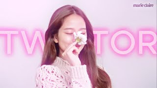 JISOO MARIE CLARIE PHOTOSHOOT 4K TWIXTOR screenshot 4
